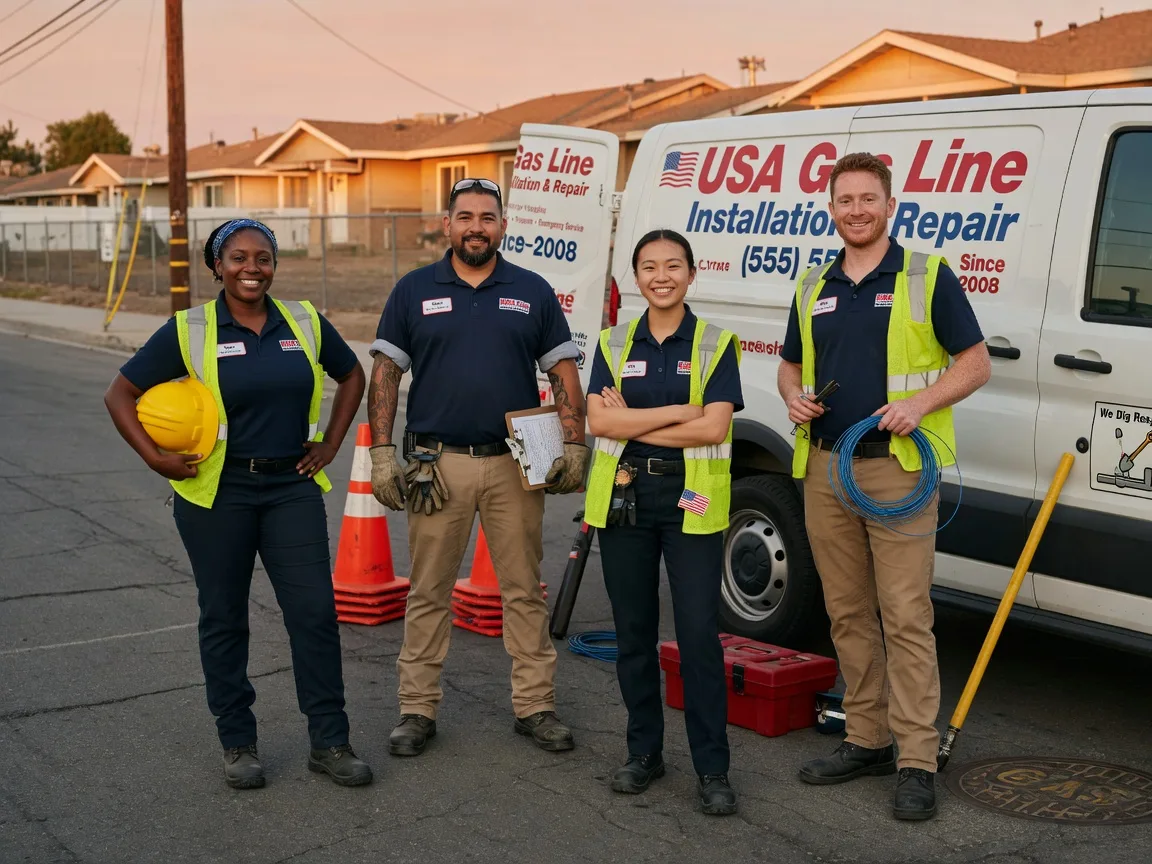 Gas Line Installation company in Spreckels, CA